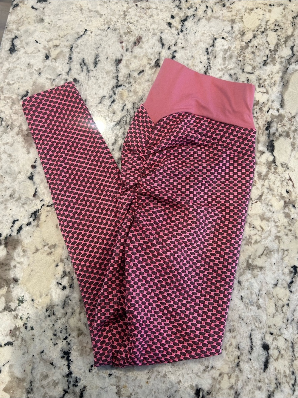 Steve Madden Pink Workout Leggings - Picture 2 of 4